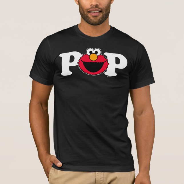 Sesame Street Elmo - Birthday Pop T-Shirt (Front)