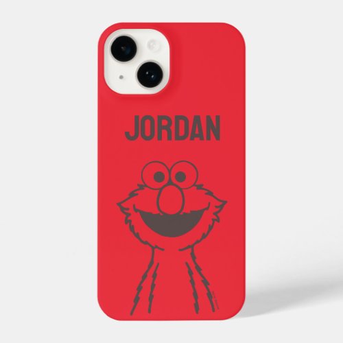 Sesame Street  Elmo Bright  Add Your Name iPhone 14 Case