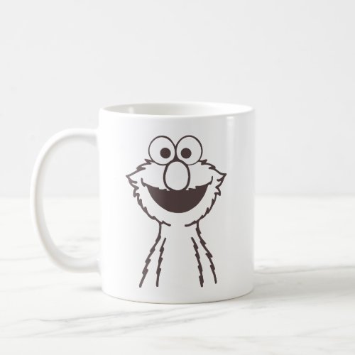 Sesame Street  Elmo Bright Coffee Mug
