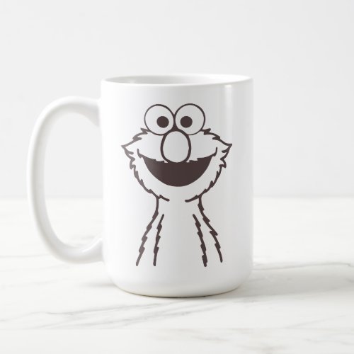 Sesame Street  Elmo Bright Coffee Mug