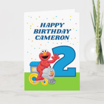 Sesame Street Elmo Chugga Chugga Two Two Birthday