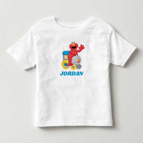 Sesame Street Elmo Chugga Chugga Two Two Birthday Toddler T-shirt