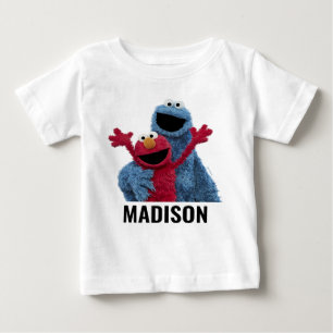 Sesame Street   Elmo & Cookie Monster Baby T-Shirt