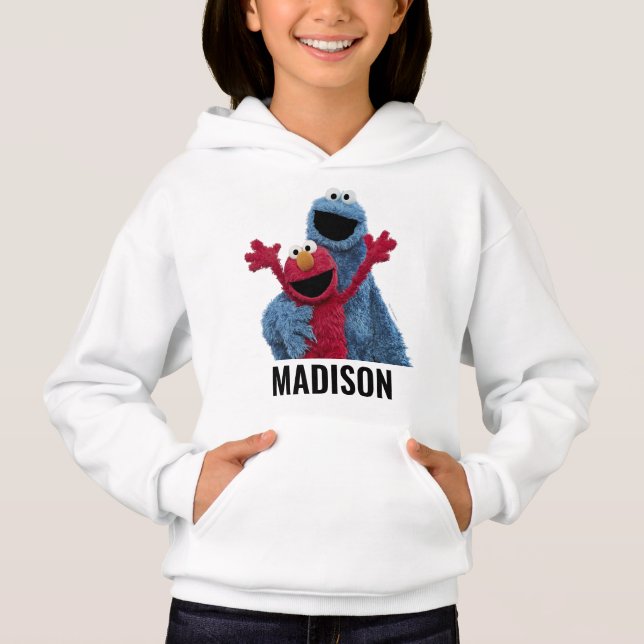Sesame Street | Elmo & Cookie Monster Hoodie (Front)