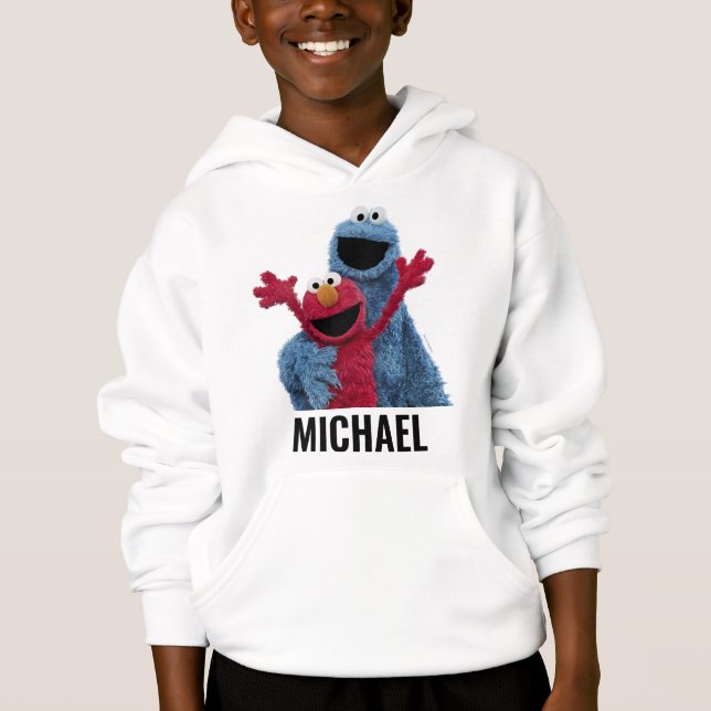Sesame Street | Elmo & Cookie Monster Hoodie (Front)