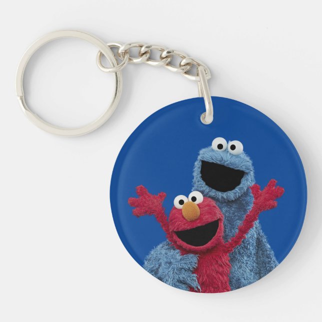 Sesame Street | Elmo & Cookie Monster Keychain (Front)