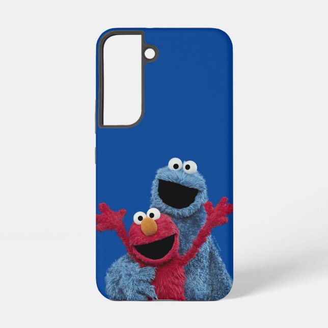 Sesame Street | Elmo & Cookie Monster Samsung Galaxy Case (Back)
