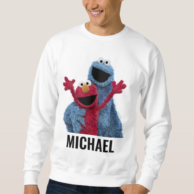 Sesame Street | Elmo & Cookie Monster Sweatshirt (Front)