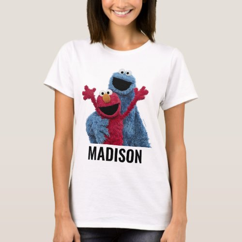 Sesame Street  Elmo  Cookie Monster T_Shirt