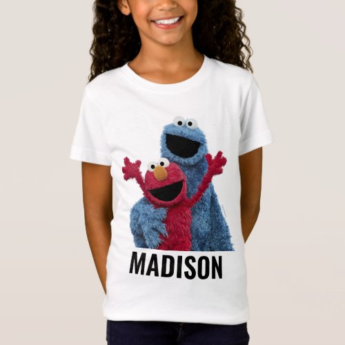 Sesame Street  Elmo  Cookie Monster T_Shirt