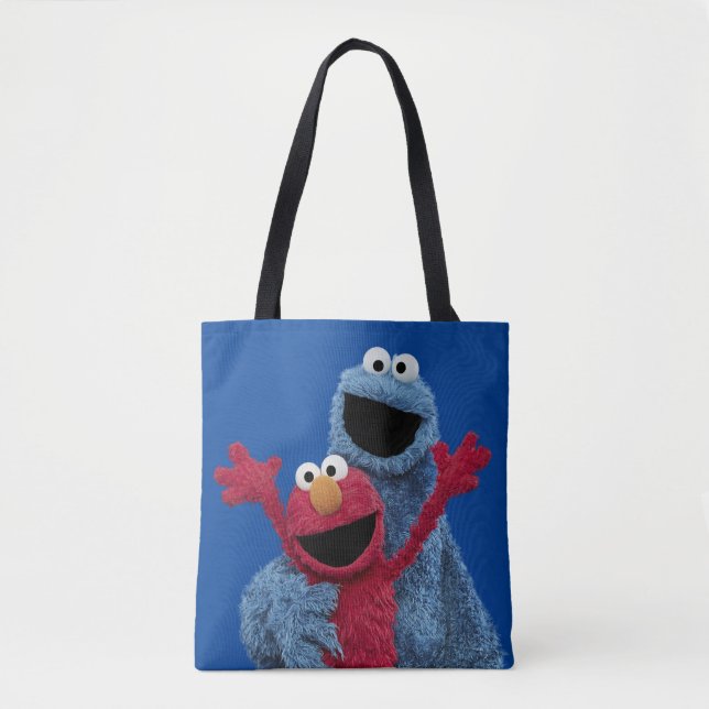 Sesame Street | Elmo & Cookie Monster Tote Bag (Front)
