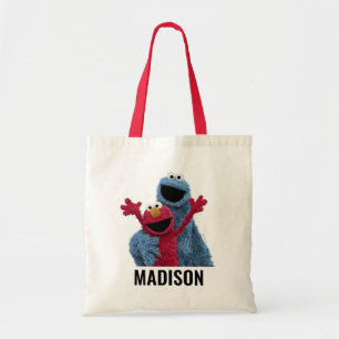Sesame Street Elmo & Cookie Monster Tote Bag