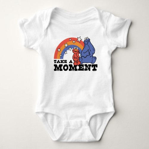 Sesame Street  Elmo  Cookie Take a Moment Baby Bodysuit