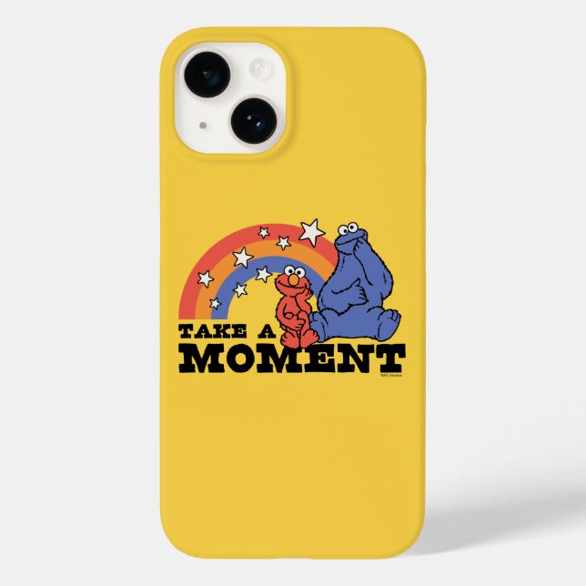 Sesame Street | Elmo & Cookie Take a Moment Case-Mate iPhone Case (Back)