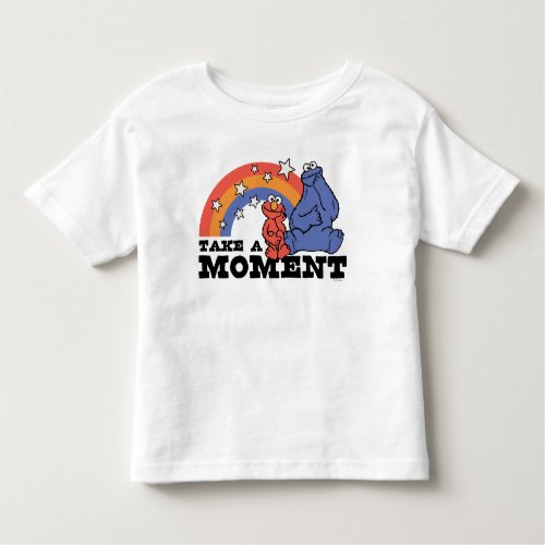 Sesame Street  Elmo  Cookie Take a Moment Toddler T_shirt