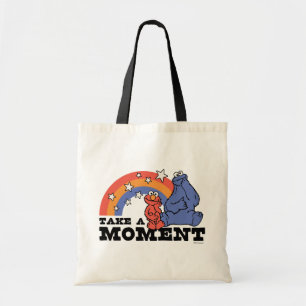 Sesame Street Elmo & Cookie Take a Moment Tote Bag