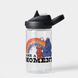 Sesame Street   Elmo & Cookie Take a Moment Water Bottle