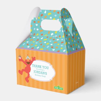 Sesame Street | Elmo - Cupcake & Confetti Birthday Favor Box