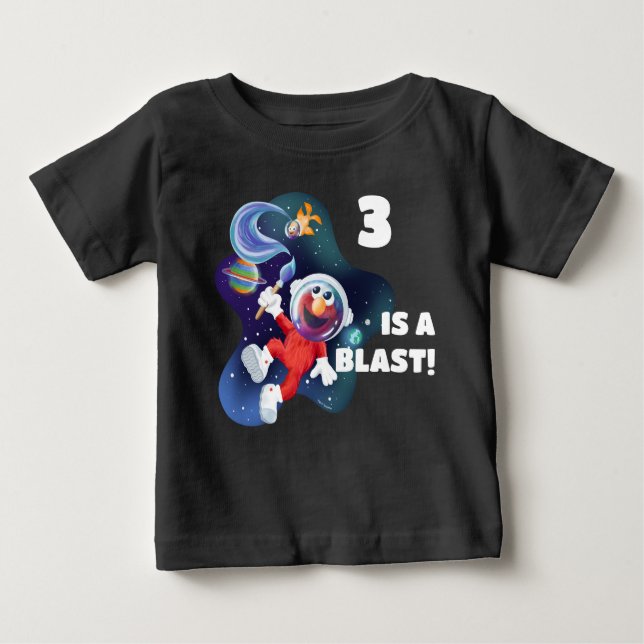 Sesame Street | Elmo & Dorothy in Outer Space Baby T-Shirt (Front)