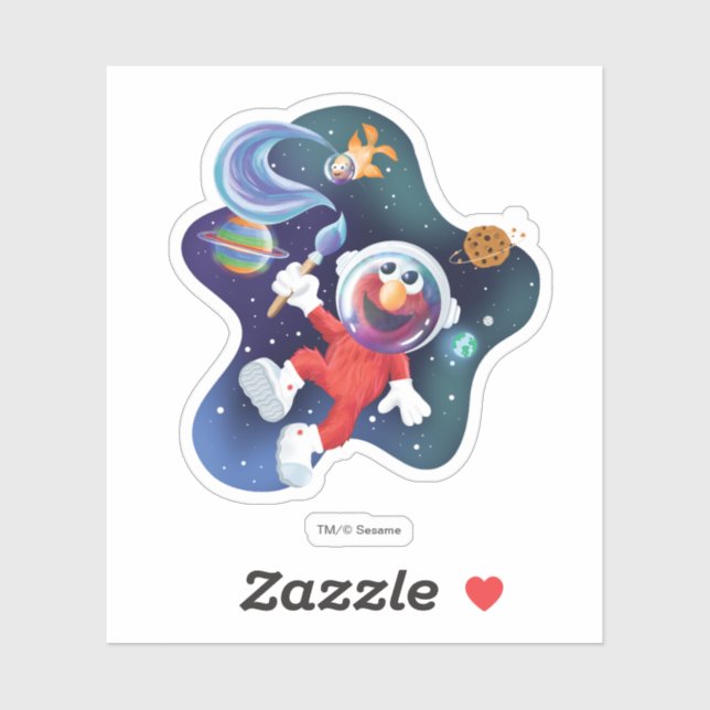 Sesame Street |  Elmo & Dorothy in Outer Space Sticker (Sheet)