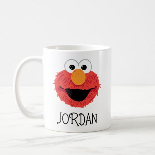 Sesame Street  Elmo Face Coffee Mug