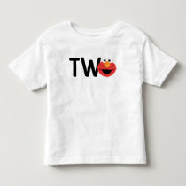 Sesame Street | Elmo Face I'm Two Birthday Toddler T-shirt