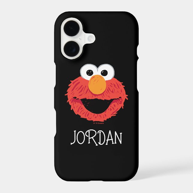 Sesame Street | Elmo Face iPhone Case (Back)