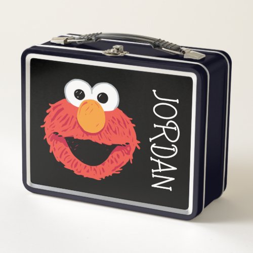 Sesame Street  Elmo Face Metal Lunch Box