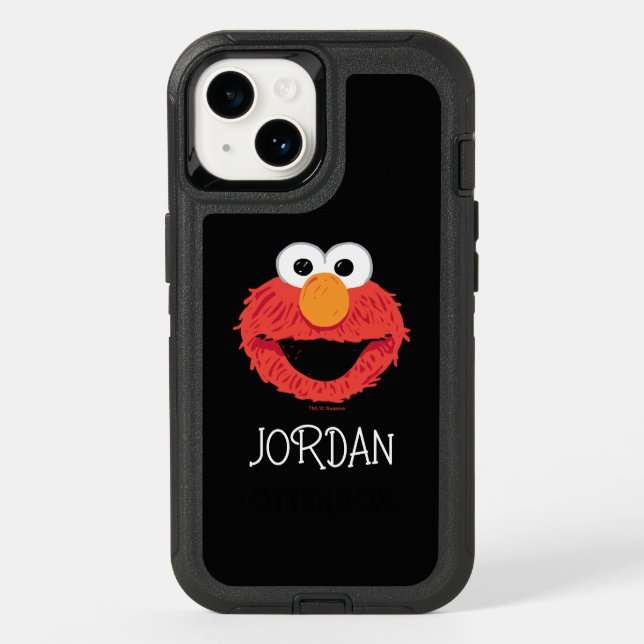 Sesame Street | Elmo Face Otterbox iPhone Case (Back)