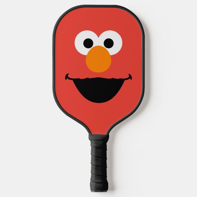 Sesame Street Elmo Face Pickleball Paddle (Front)