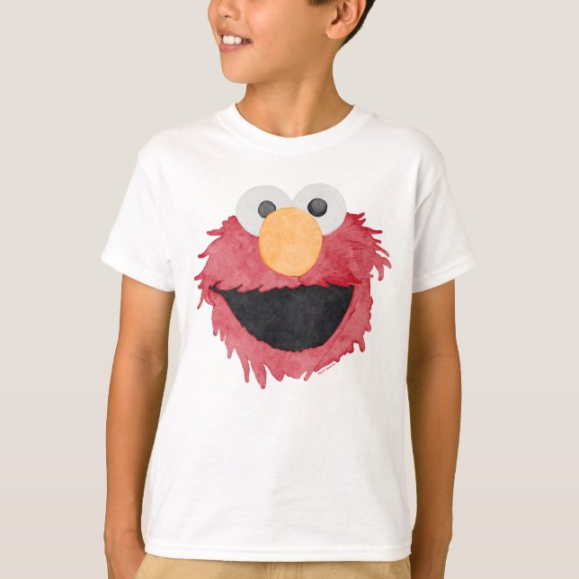 Sesame Street | Elmo Face T-Shirt (Front)