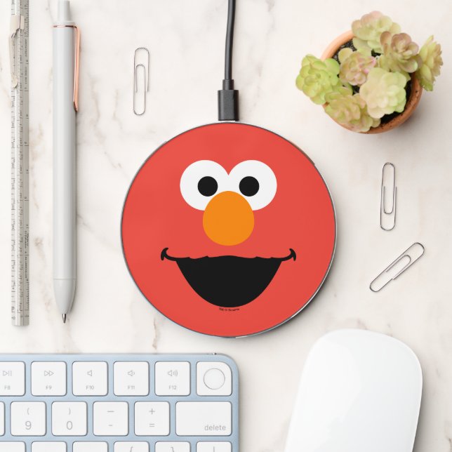 Sesame Street Elmo Face Wireless Charger (Desk)