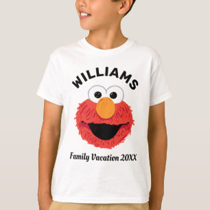 Sesame Street Elmo Family Vacation T-Shirt