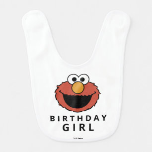 Sesame Street Elmo - First Birthday Baby Bib