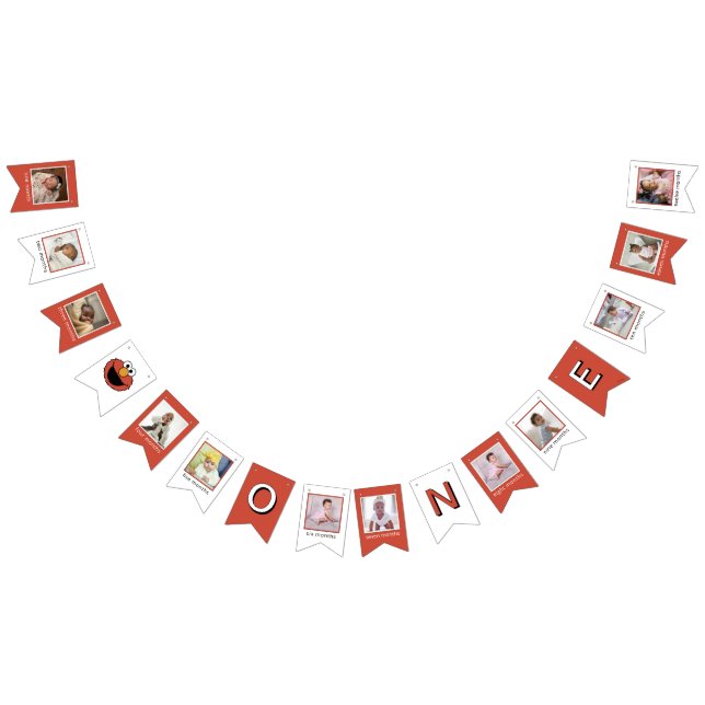 Sesame Street | Elmo First Birthday Bunting Flags (All)