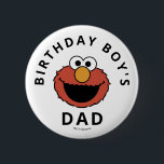 Sesame Street | Elmo - First Birthday Button<br><div class="desc">Let Dad proudly announce his status with this Fun Elmo Birthday Boy's Dad Button! This accessory features Elmo's happy face surrounded by clear, bold text declaring him the proud father of the birthday star. It's an energetic and cheerful addition to his shirt or party attire. This pin is a great,...</div>