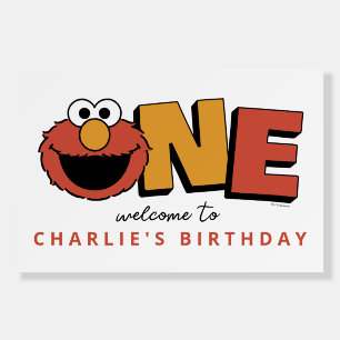 Sesame Street Elmo - First Birthday Foam Board