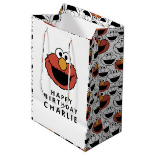 Sesame Street   Elmo - First Birthday Medium Gift  Bag