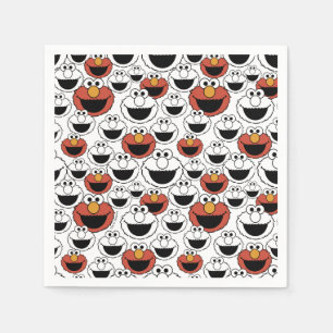 Sesame Street   Elmo - First Birthday Napkins