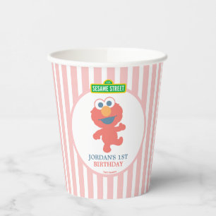 Sesame Street Elmo - First Birthday Paper Cups