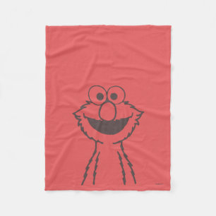 Sesame Street Elmo Fleece Blanket