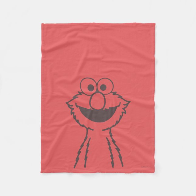 Sesame Street | Elmo Fleece Blanket (Front)