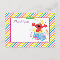 Sesame Street | Elmo Girl's Birthday Thank You Card