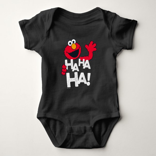 Sesame Street | Elmo - Ha Ha Ha! Baby Bodysuit (Front)