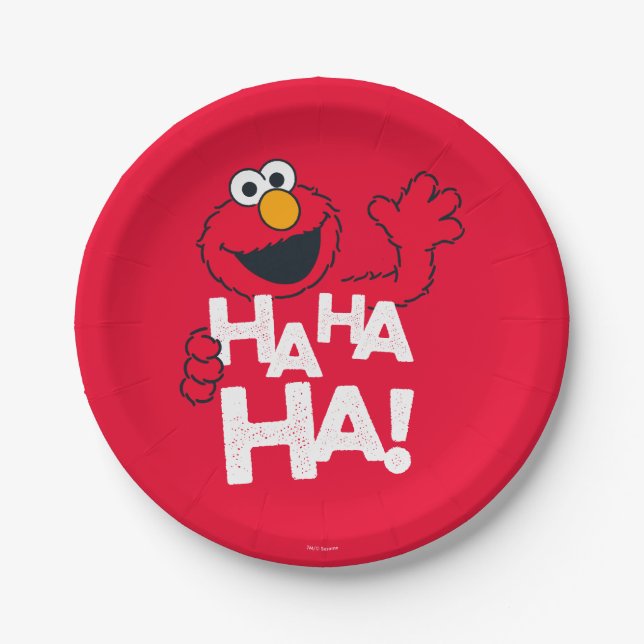Sesame Street | Elmo - Ha Ha Ha! Paper Plates (Front)