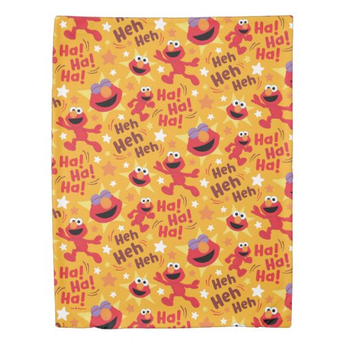 Sesame Street  Elmo Ha Ha Ha Pattern Duvet Cover