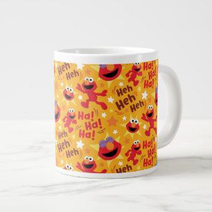 Sesame Street Elmo Ha! Ha! Ha! Pattern Giant Coffee Mug