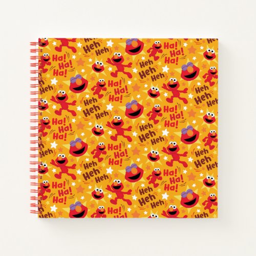 Sesame Street  Elmo Ha Ha Ha Pattern Notebook