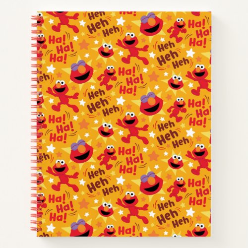 Sesame Street  Elmo Ha Ha Ha Pattern Notebook