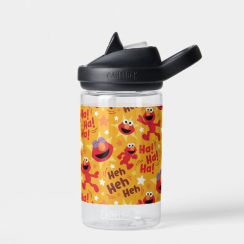 Sesame Street  Elmo Ha Ha Ha Pattern Water Bottle